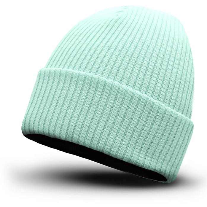 EM men's accessories czapka seledynowa