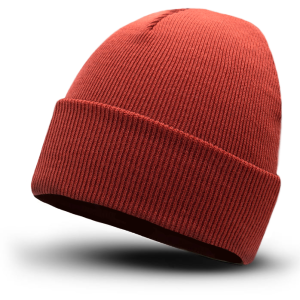 Czapka zimowa beanie - ceglasta EM 66