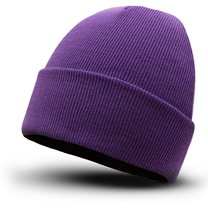 EM men's accessories czapka fioletowa