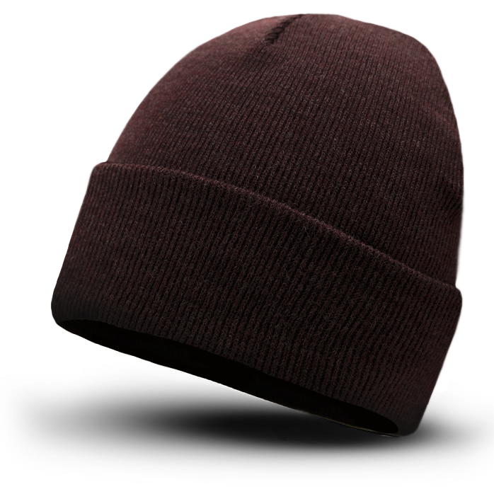EM men's accessories czapka bakłażanowa
