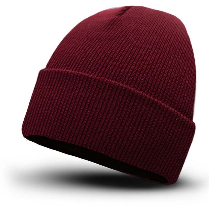 EM men's accessories czapka bordowa