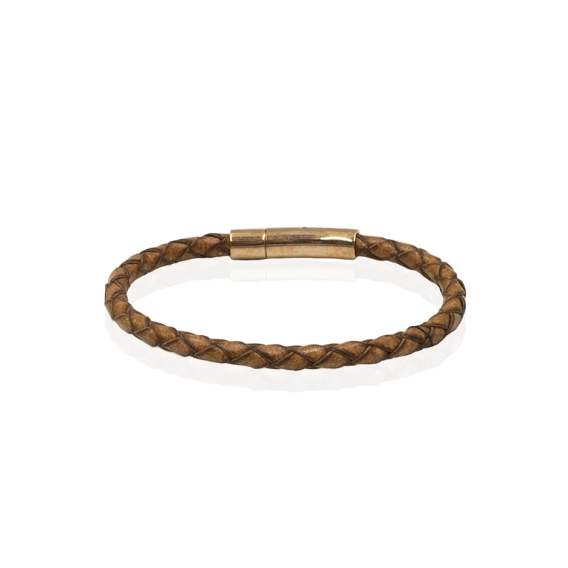 EM men's accessories bransoletka skórzana brązowa.jpg