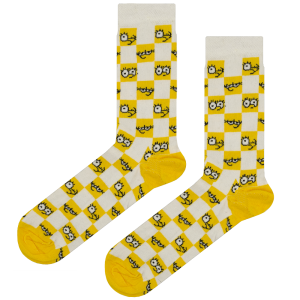 zestaw ze skarpetami EM men's accessories białe w buźki.jpg