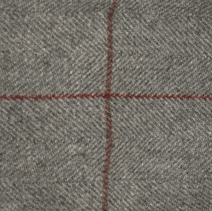 Kaszkiet jesienny wełniany szary w jodełkę EM 1