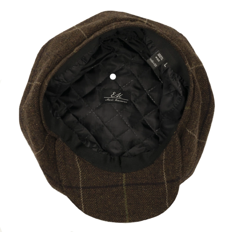 EM men's accessories kaszkiet wełniany - cyklistówka -