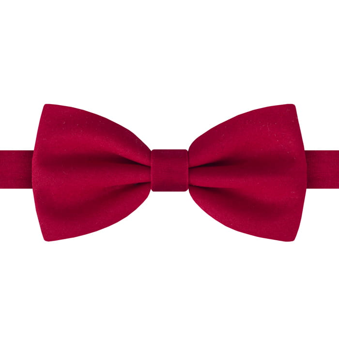 Mucha bawełniana czerwona gładka