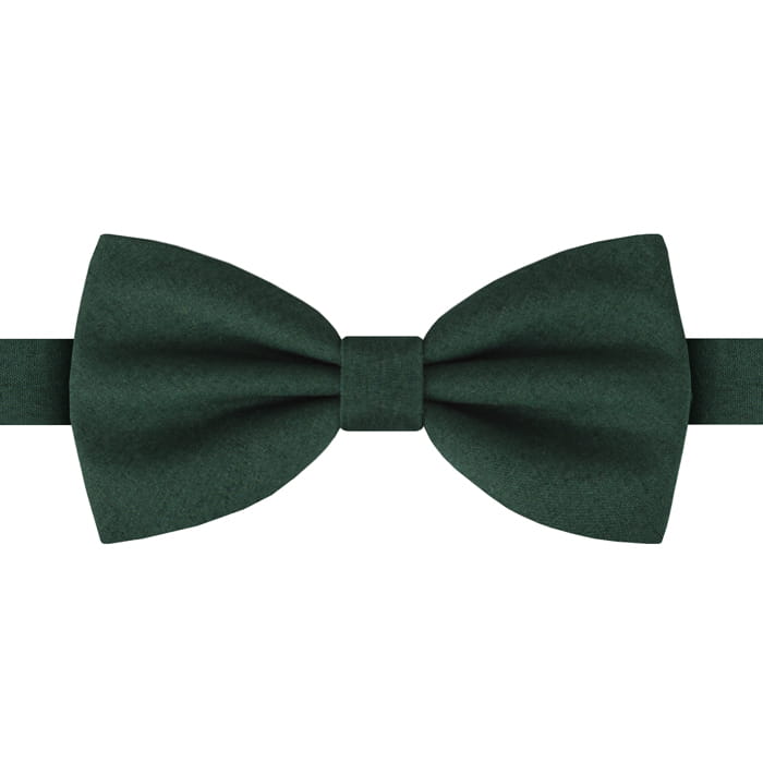 Mucha bawełniana zielona butelkowa zieleń gładka