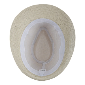 kapelusz letni em mens accessories trilby beżowy burberry