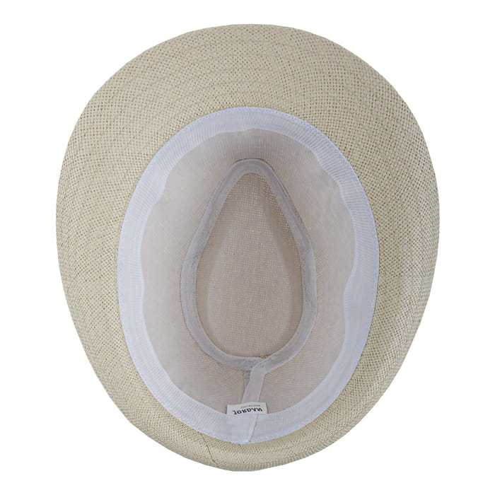 kapelusz letni em mens accessories trilby beżowy burberry