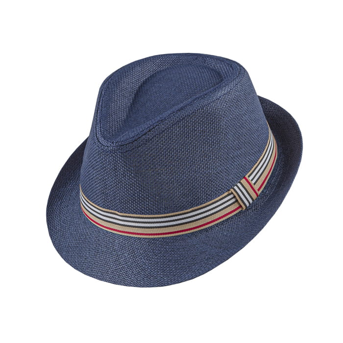 kapelusz letni em mens accessories trilby granatowy burberry