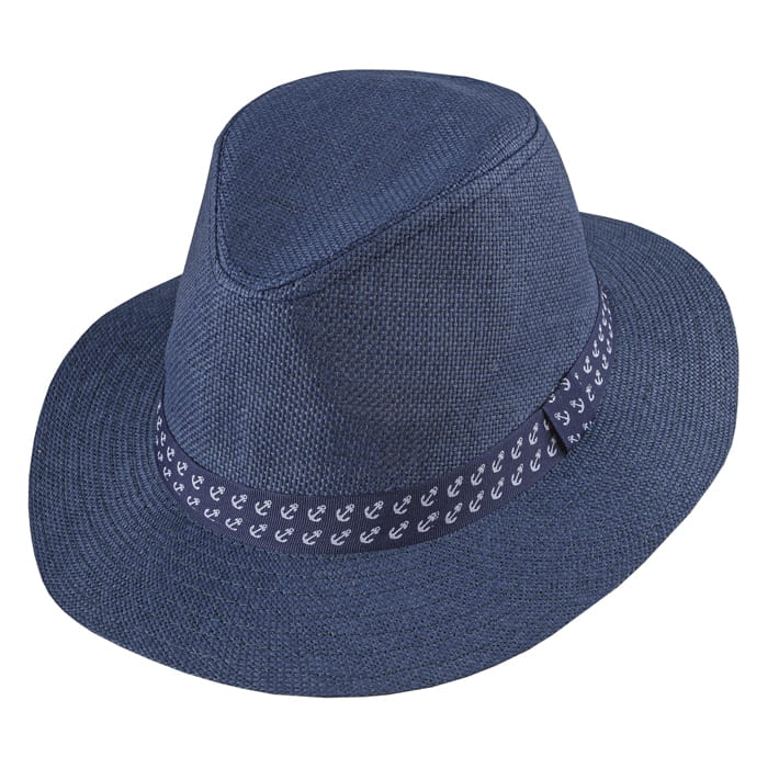kapelusz letni em mens accessories panama granatowy