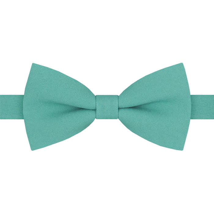 Mucha turkusowa gładka EM men's accessories