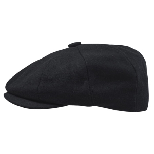 Męski kaszkiet wełniany EM men's accessories - cyklistówka -