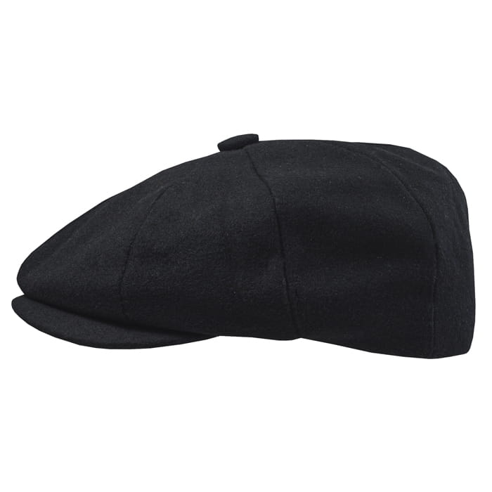 Męski kaszkiet wełniany EM men's accessories - cyklistówka -