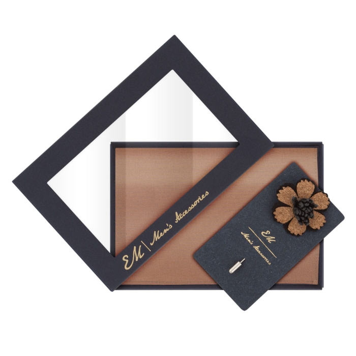 Zestaw-poszetka-+-szpilka-do-butonierki-EM men's accessories