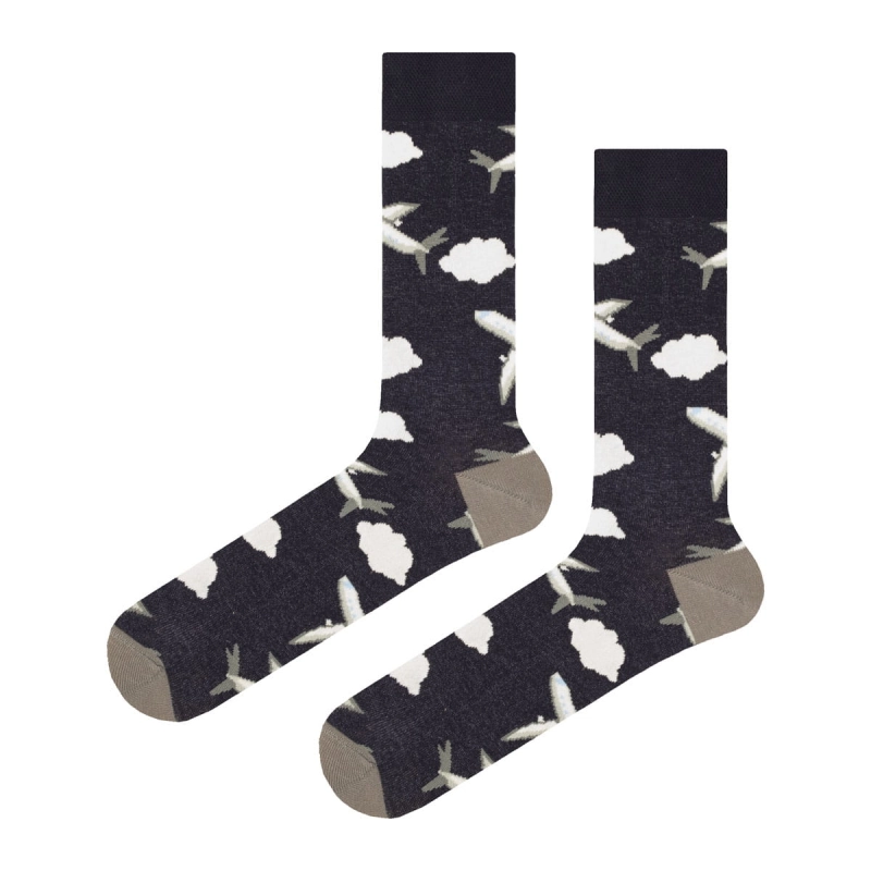 skarpetki kolorowe samoloty