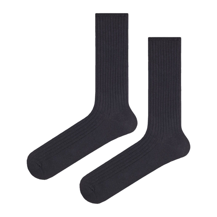 skarpety ciemnoszare prążek