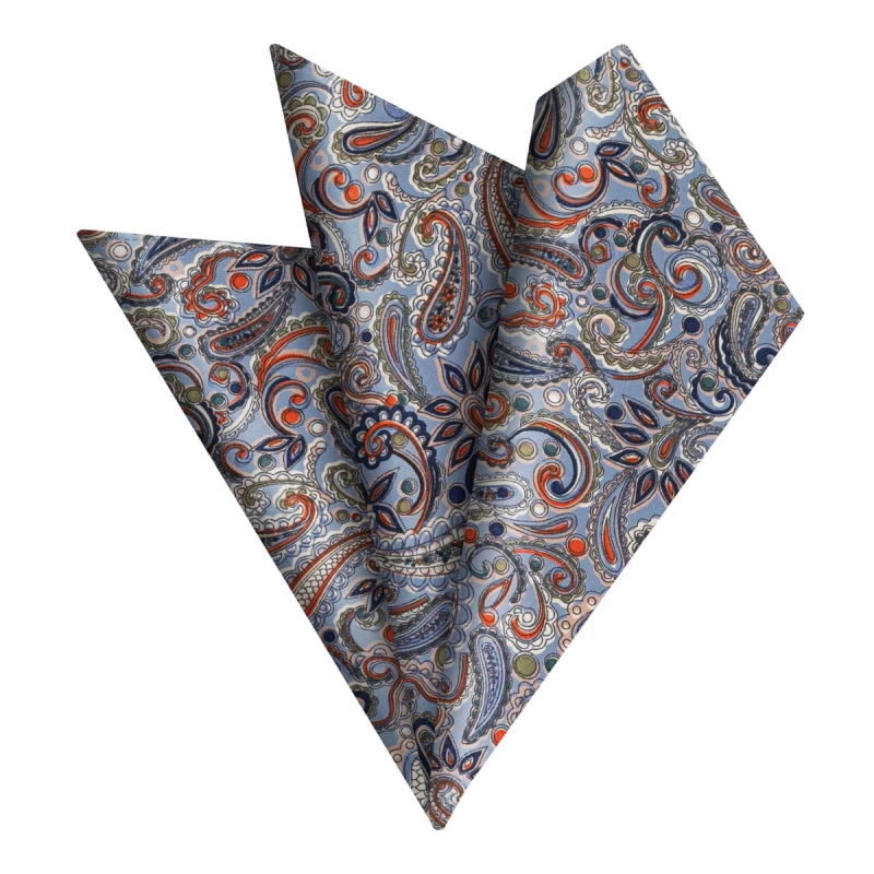 poszetka bawełniania em mens accessories paisley