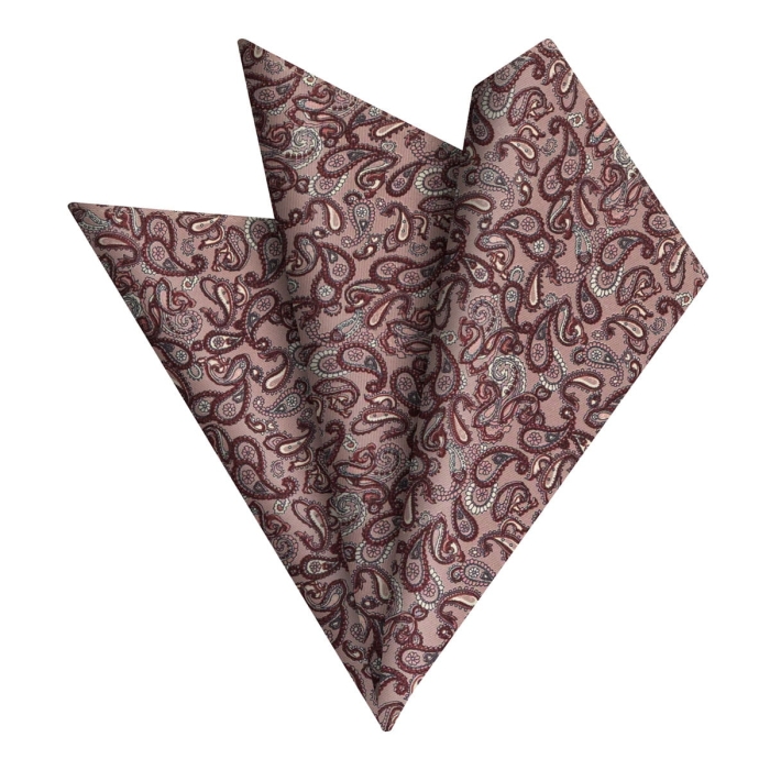poszetka bawełniania em mens accessories paisley