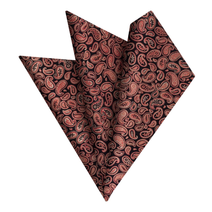 poszetka bawełniana em mens accessories paisley