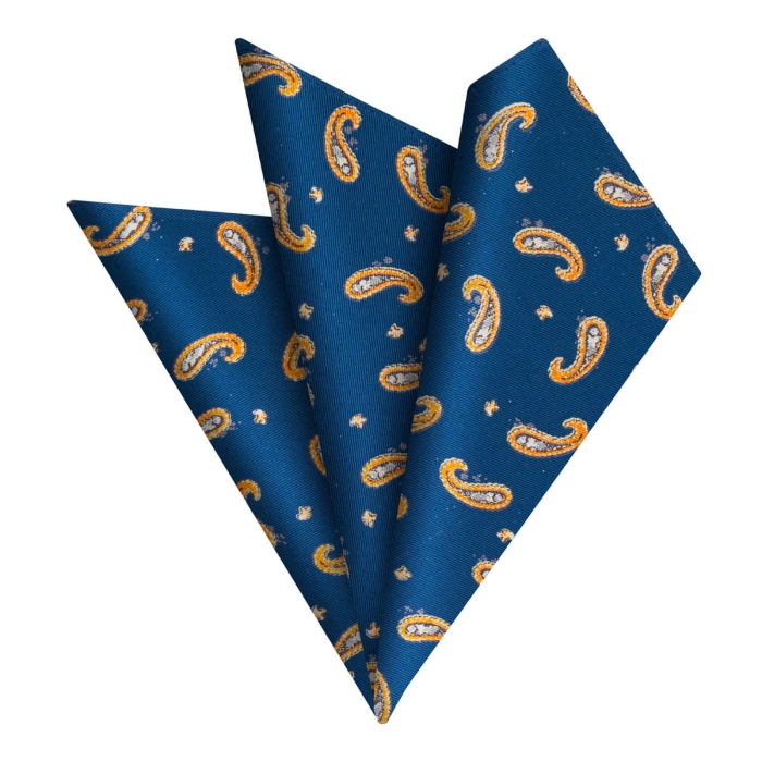 poszetka bawełniana em mens accessories paisley