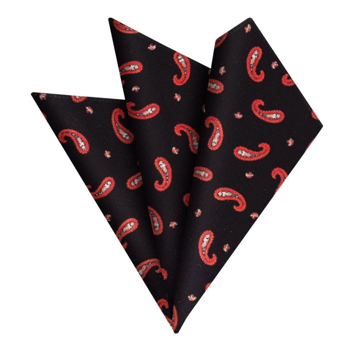 poszetka bawełniana em mens accessories paisley