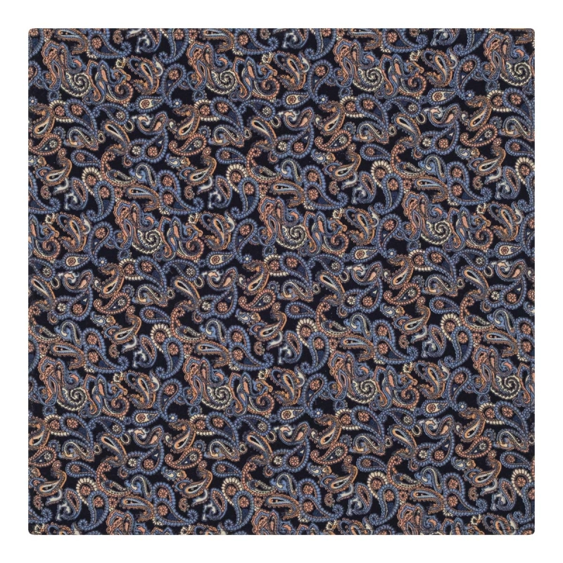 poszetka bawełniana em mens accessories paisley