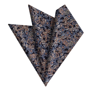poszetka bawełniana em mens accessories paisley