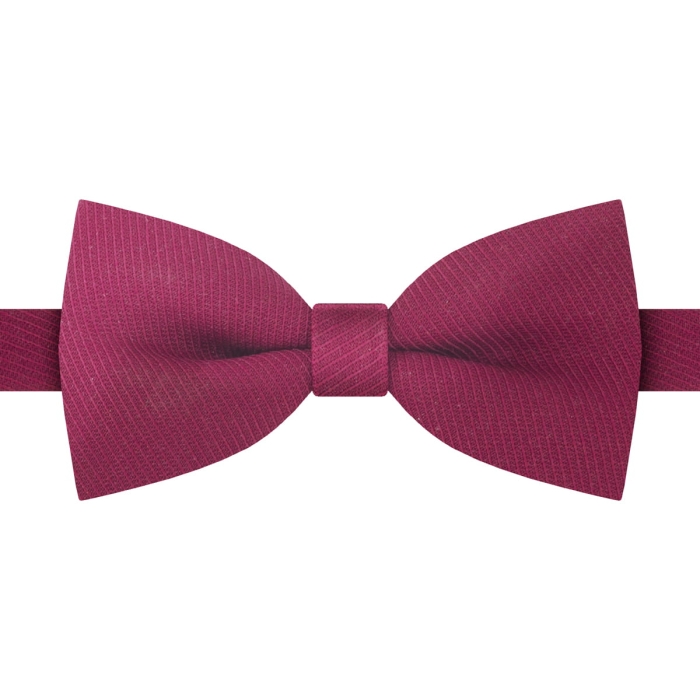 Mucha wełniana bordowa w delikatną fakturę w paski