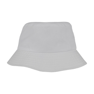 Kapelusz letni typu bucket bawełniany - kolor biały