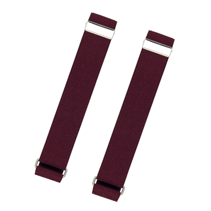 Opaska na rękaw bordowa gładka