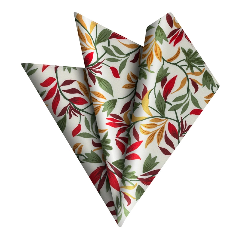 Colorful cotton pocket square