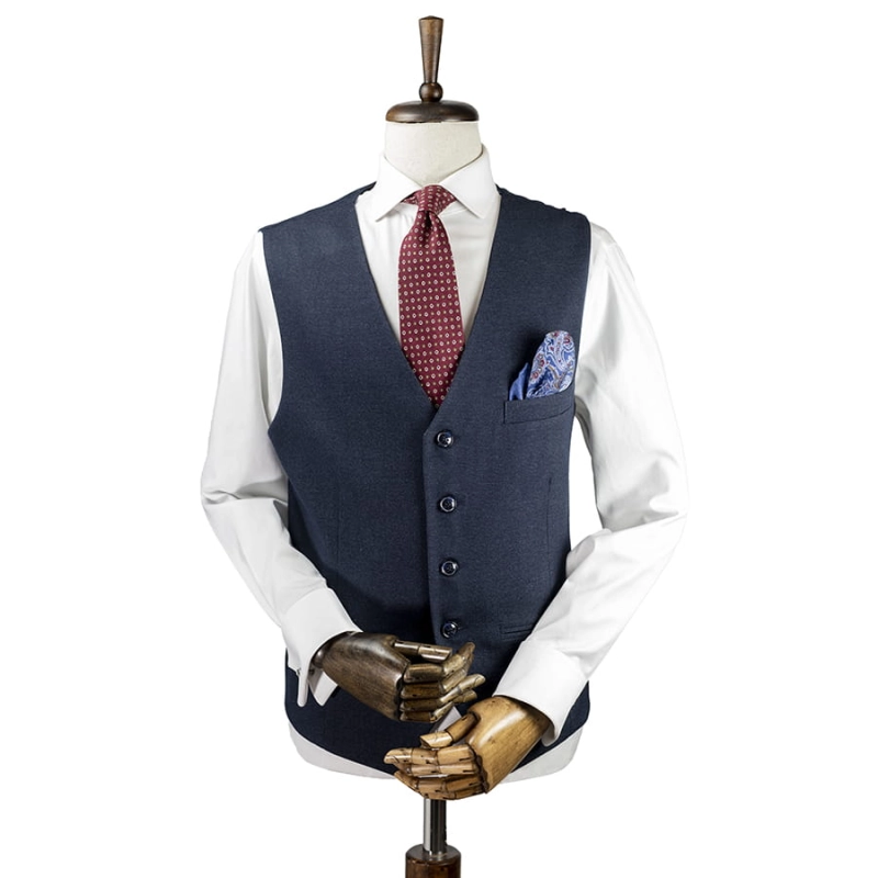 NEW SAMPLE 2024 Tailor-made vest - Single-breasted