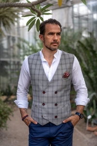 NEW SAMPLE 2024 Tailor-made vest - Double-breasted