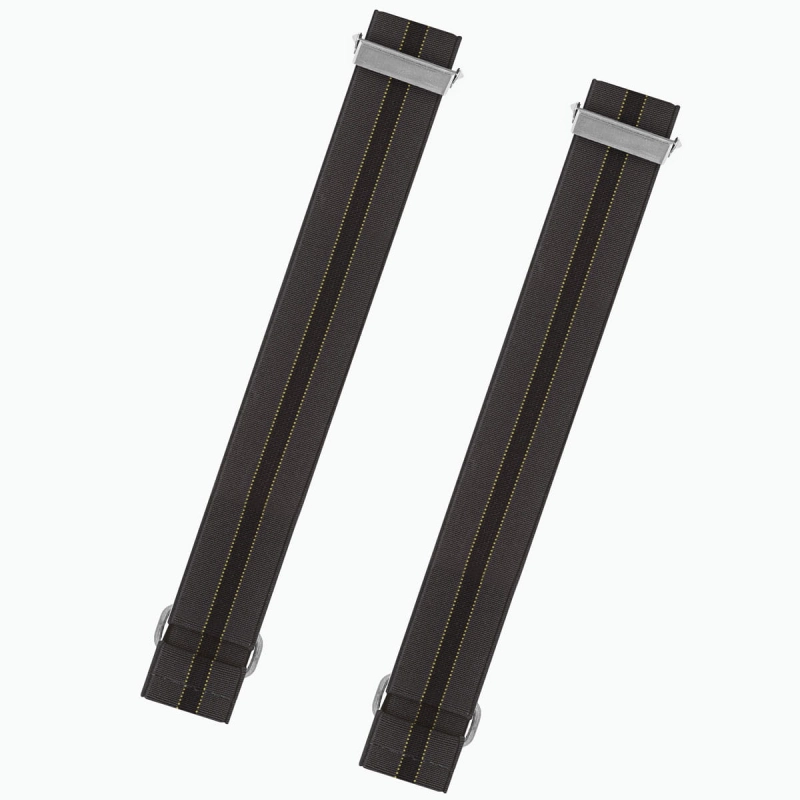 Opaska na rękaw szara z czarnym paskiem