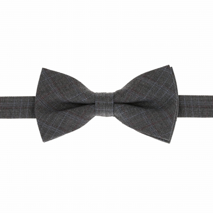 Mucha wełniana szara w kratę Księcia Walii