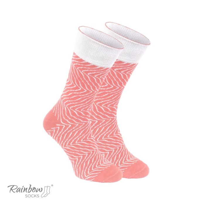 Zestaw prezentowy ze skarpetkami: skarpetki sushi - japońskie jedzenie