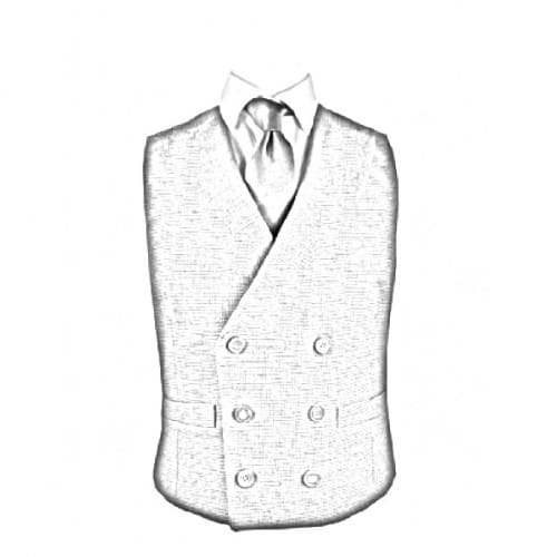 NEW SAMPLE 2024 Tailor-made vest - Double-breasted
