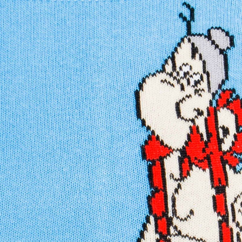 Skarpety kolorowe - jasny błękit - Obelix