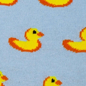 Skarpety kolorowe - błękitne - kaczka