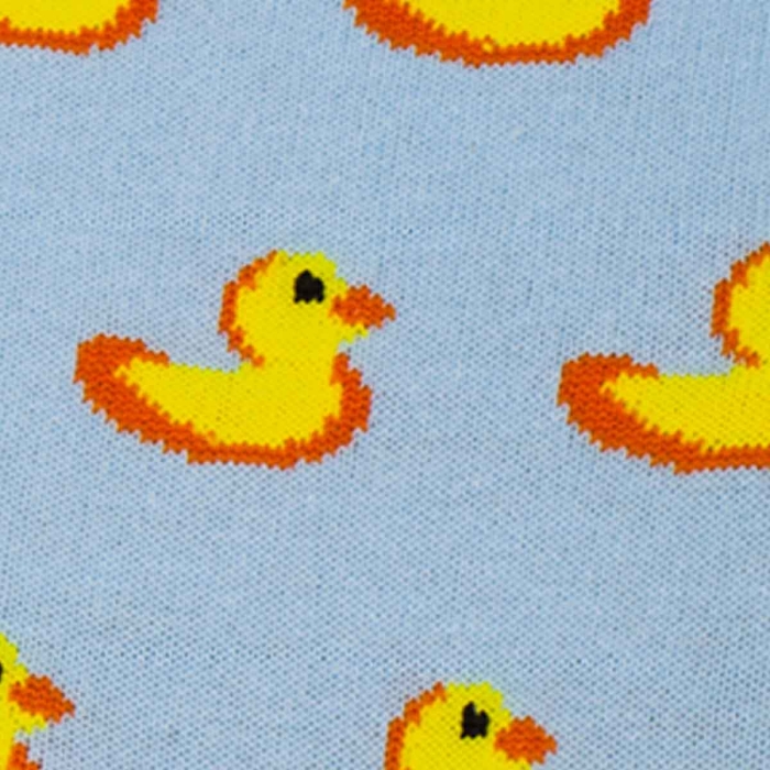 Skarpety kolorowe - błękitne - kaczka