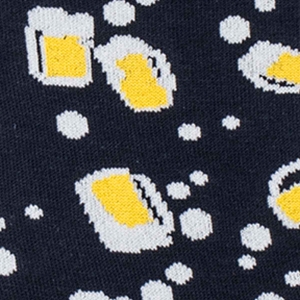 Skarpety kolorowe - czarne - pełen kufel