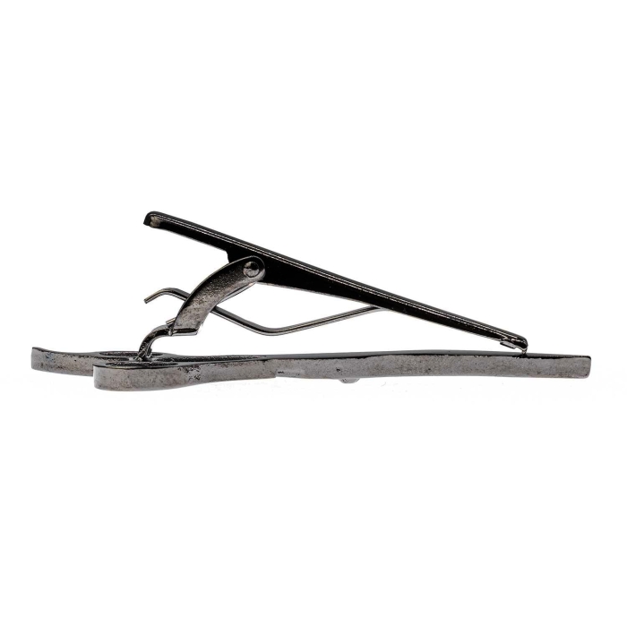 Spinka do krawata srebrna nożyczki / fryzjerskie 6cm
