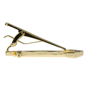 Spinka do krawata złota marynistyczna - kotwica 5,5cm