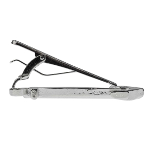 Spinka do krawata srebrna marynistyczna - kotwica 5,5cm