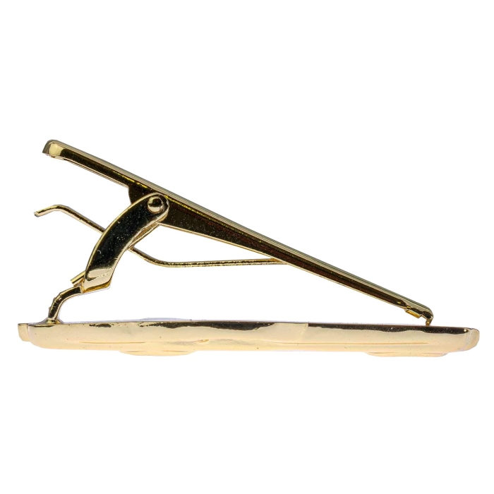 Spinka do krawata złota samochód/ wyścigówka 5cm