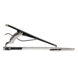 Spinka do krawata srebrna marynarska kotwica / hak 5,5cm