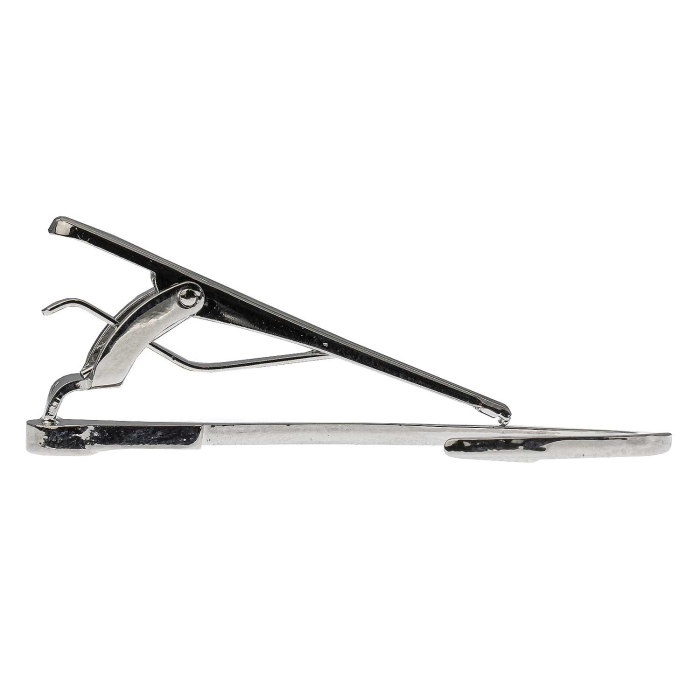 Spinka do krawata srebrna marynarska kotwica / hak 5,5cm