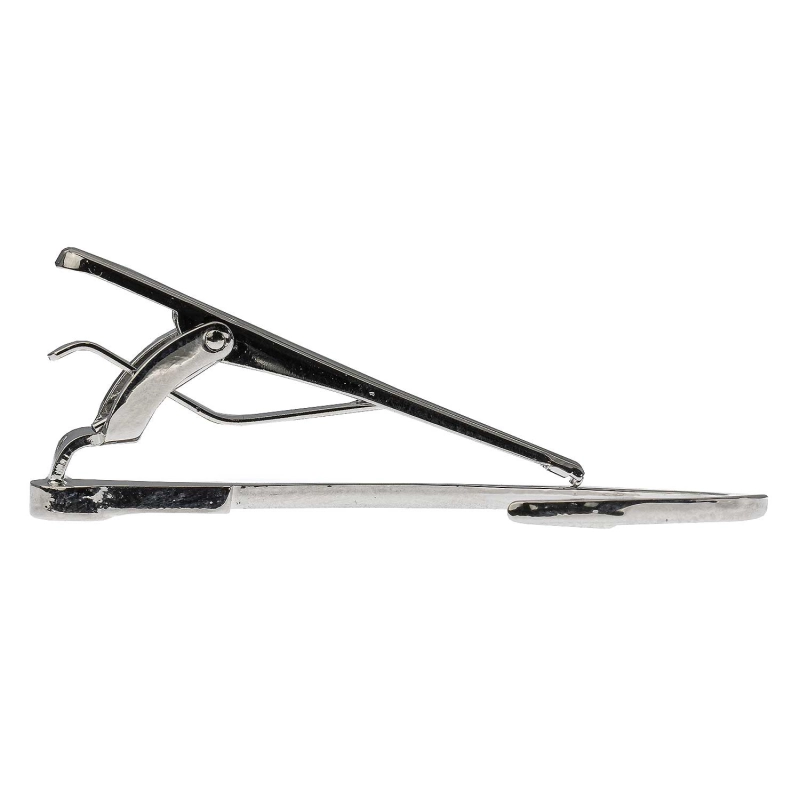 Spinka do krawata srebrna marynarska kotwica / hak 5,5cm