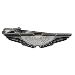 Spinka do krawata srebrna skrzydła / logo Aston Martin 5cm